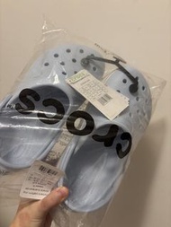 Crocs Crocband Platform 涼鞋 淺藍色 紫色