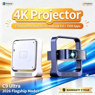 FINTEX Projector 700 ANSI 4K C9Pro Electric focus Android 11.0 focus/Home Theater/Teaching