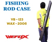 VFOX WEFOX (5.1 - 6.2 feet) Hard Rod Case (155cm - 175cm) Fishing Rod Bag Fit 5 to 6 Rod Sections (Beg Joran Pancing)