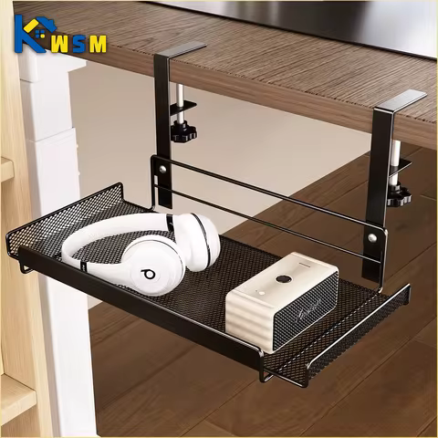 Under Desk Cable Management Tray No Drill Steel Desk Cable Organizers Wire Management Tray Cable Man