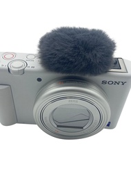 Suitable for Sony Camera ZV-1 and Zv1f Sony Zv-e10 Hot Shoe Windshield White Hot Shoe + Fur Cover