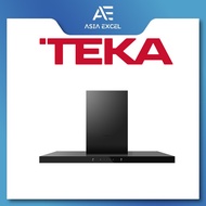 TEKA DSI 90 AD BLACK 90CM CHIMNEY HOOD WITH TOUCH FREE CONTROL AND DIGITAL DISPLAY