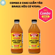 Combo Organic Apple Cider Vinegar Bragg 473ml - Imported