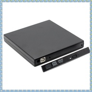 (W L N H)External CD DVD Drive USB 2.0 Slim Protectable External CD-RW Drive DVD-ROM Burner Player