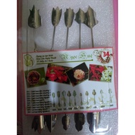 Ngoc Hue 3D jelly making tools (set number 34 - carnations, poinsettias, Quynh flowers)