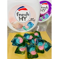 Fresh HY 4 in 1 Laundry Capsules (Trial Pack 10 capsules)