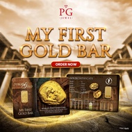 Public Gold Bullion Bar PG 1g (Au 999.9) 24K - My First Gold Bar