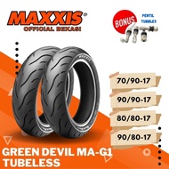 ASH-388 MAXXIS GREEN DEVIL RING 17 / BAN MAXXIS ( 70/90 - 80/90 -
