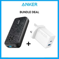 [Bundle Set] PowerCore 10000mah PD Redux 18W +  Anker Charger 20W USB C Plug Dual Port