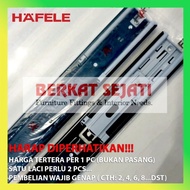 HAFELE 30 cm Rel Laci Double Track Ball Bearing Slide SOFT CLOSE SLOW