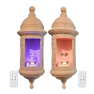 Decorative Wall Lamp Puerto Rican Wall Lamp 3d Printed Coqui Frog Wall Lamp for Bedroom Living Room 