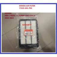 HONDA AIR FILTER  17220-6HL-P00  HONDA  HRV / VEZEL 1.5 TURBO EHEV RV5 6 2022-2024