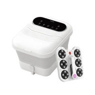 Yohome 3D太極輪智揉恆溫折疊足浴盆 - 白色 | 穴位立體覆蓋 | 智能精準調溫 | 分體式可拆洗按摩組件 | 香港行貨