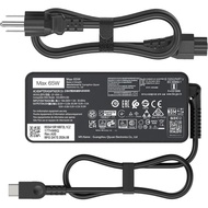 Pengecas Laptop USB-C 65W Serasi dengan Lenovo IdeaPad 3 Slim5 5Pro Flex 5 Yoga 7 Slim 7 9i Slim 920