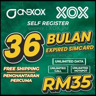 SIM CARD ONEXOX 5G PREPAID SIMCARD 36 MONTHS VALIDITY (self register) Free Rm5.30