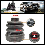 PROTON WIRA 1.5 / FORD TX3 / FORD LASER 1990 / MAZDA ASTINA / 20MM - 69MM / DRIVE SHAFT BOOT IN / MB