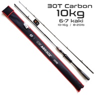 Fishing Rod MSS-30T CARBON Joran Pancing Batang Mancing Spinning Casting 662ML 702ML 702M