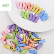 AQ 50pcs Doll Miniature Hair Pin For Toys Hair Styling For 1/6 1/12 OB11 Doll Accessories Headwear D