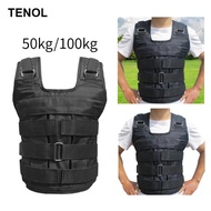 TENOL Adjustable Weighted Vest, Weighted Jacket Weight Vest Weight Loading Vest for Weightlifting, S