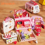 Dimoarch Pet CT Scan Hospital Play Set, 2-in-1 Ambulance to Clinic Toy with Voice Interactive Screen