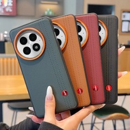 For OnePlus 13 Case Luxury Hard PU Leather shockproof Protective Back Cover Case For OnePlus 13 13R 