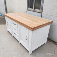 Outdoor Dining Side Cabinet Buffet Portable Dining Table Table Solid Wood Foldable Table Table Buffe