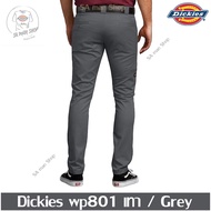 ส่งฟรี🚛 กางเกง DICKIES 801 ขายาว 5 กระเป๋า (ทรงขากระบอกเล็ก) กางเกงดิกกี้ขายาวผู้ชาย Dickies Pants ใส่ทำงาน dickie (โลโก้สี)