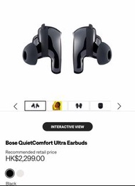 Bose QuietComfort Ultra Wireless Noise Cancelling Earbuds