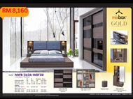 Mixbox Gold Series Bedroom Set (NWB-2626)