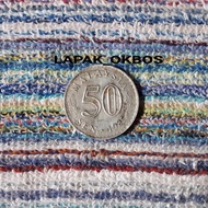 Koin 50 Cent Sen Cents Malaysia 1985 Original Uang Kuno Antik