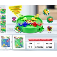 Frog game feed competition 4 player ball hungry frog games
