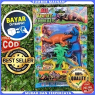 Children's Toys 4Pcs Wild Animals Wild Animal Jurassic Miniature