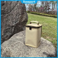 Butane Fuel Canister Cover Anti-Collision Gas Tank Protective Bag with Handle Portable Gas Tank Stor