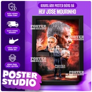 HLV JOSE MORINHO poster photo frame includes 2 sizes for A5 tabletop (18cm x 24cm), A4 wall hanging 
