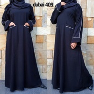 Abaya Gamis Maxi Dress Arab Saudi Bordir Turkey India Dubai 409