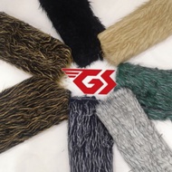 Dashboard Cover Fur - Universal for All Car Model (48cmx165cm) - Black,Gree +Black,Black +Brown,Dark