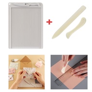Mini Score Board Multi-Purpose Scoring Board Envelope Maker +Paper Creaser and Bone Folder