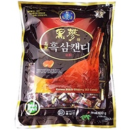 [USA]_Hucode Korean Black Ginseng Candy, Korean Red Ginseng Extract Candy Snack, Size : 800g (Gram)