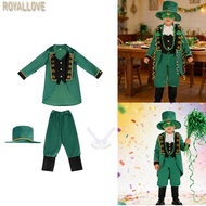 Royal Boys Girls Irish Traditional Dance Costume Full Set For Cultural Shows