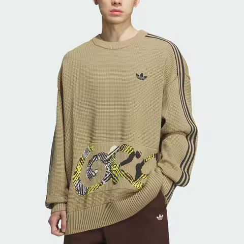 Adidas genuine clover men's loose sports and fashionable casual hoodie KC0111