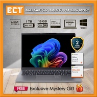 Acer Swift Go 14 AI SFG14-64-R5CN Laptop (Ryzen AI 7 350 5.0GHz,16GB D5,1TB SSD,ATI,14" WQXGA OLED,W