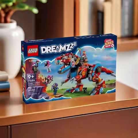 71484 LEGO Dreamzzz Cooper’s Robot Dinosaur C-Rex Building Toys - Ages 9 for Children ,Gifts suitabl