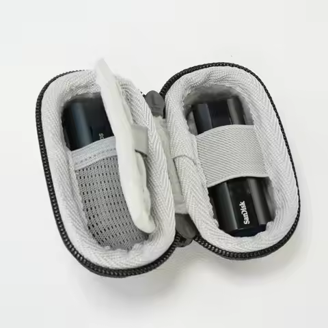 Portable Carrying Case for SanDisk CZ880/CZ900/DDE1 Extreme Pro SSD Flash Drive USB Stick Bag Case