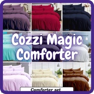 Cozzi Magic Colour Comforter Toto Microfiber Blanket Only King / Queen / Super Single Size Selimut T