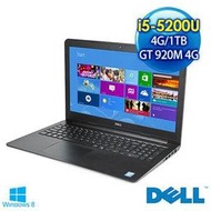 DELL    15UR-1548STW (Inspiron)i5-5200U/4G/1TB/GT920/DRW/WIN