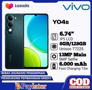 Vivo Y04s RAM 8GB/128GB BATERAI BESAR 6000mAh!!! 🔥🔥🔥Pengisian Cepat 15W