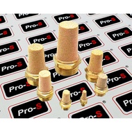 Pro-S BSL Pneumatic Sintered Air Silencer Exhaust Muffler Sizes:M5, 1/8", 1/4", 3/8" 1/2" (10 pcs / 