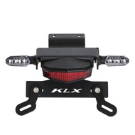 รถจักรยานยนต์พร้อม Dudukan Plat สัญญาณไฟเลี้ยวไฟท้าย LED สำหรับ KAWASAKI KLX230 KLX230S KLX230R KLX2