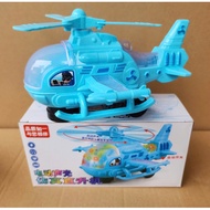 Toy battery-powered helicopter