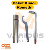 MATA COMPLETE 32MM STEERING WRENCH / AMTECHHOOK WRENCH/ L-SOCKET HANDLE COMMERCIAL/ 32MM SOCKET BIT 